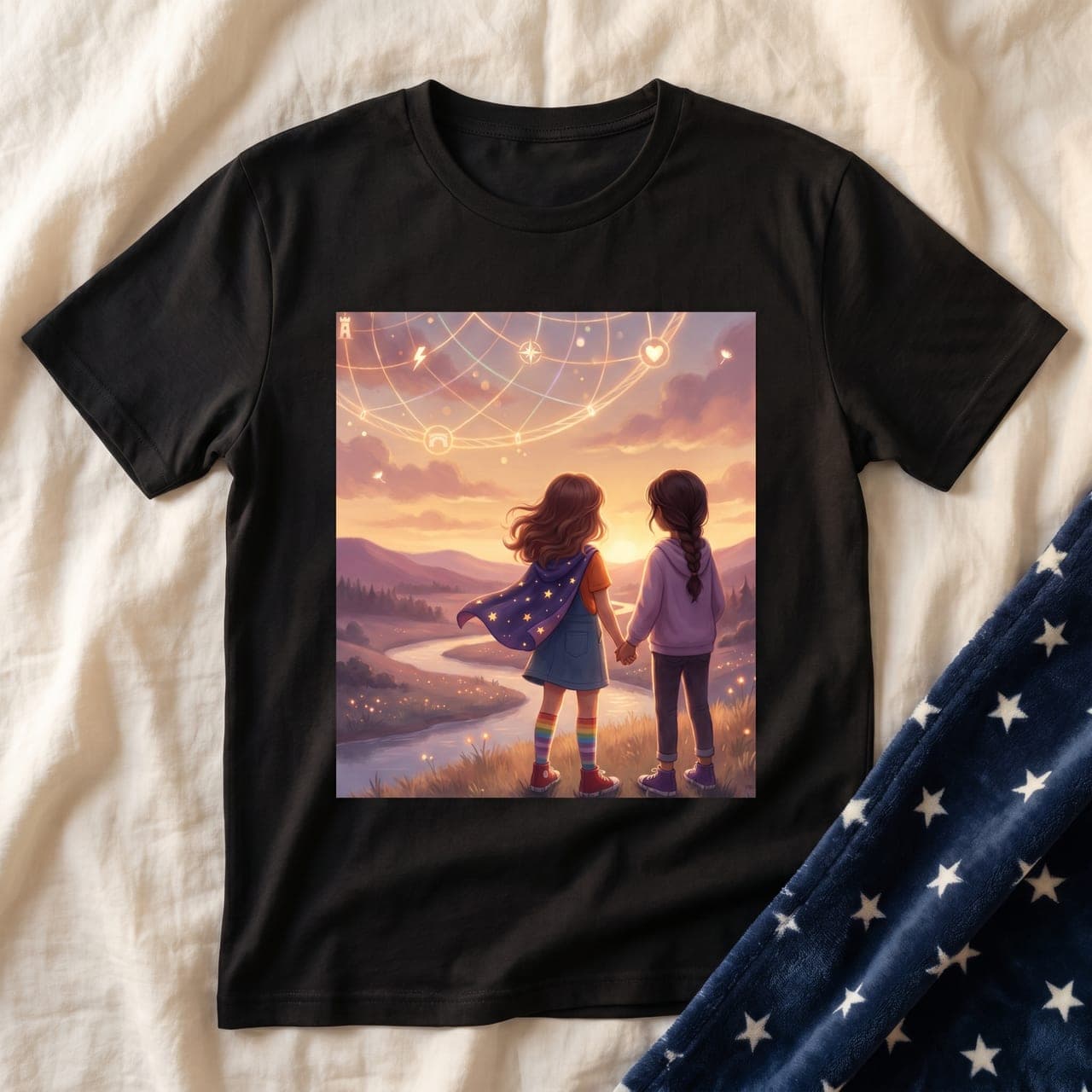 Het Droomtuin-slaapshirt