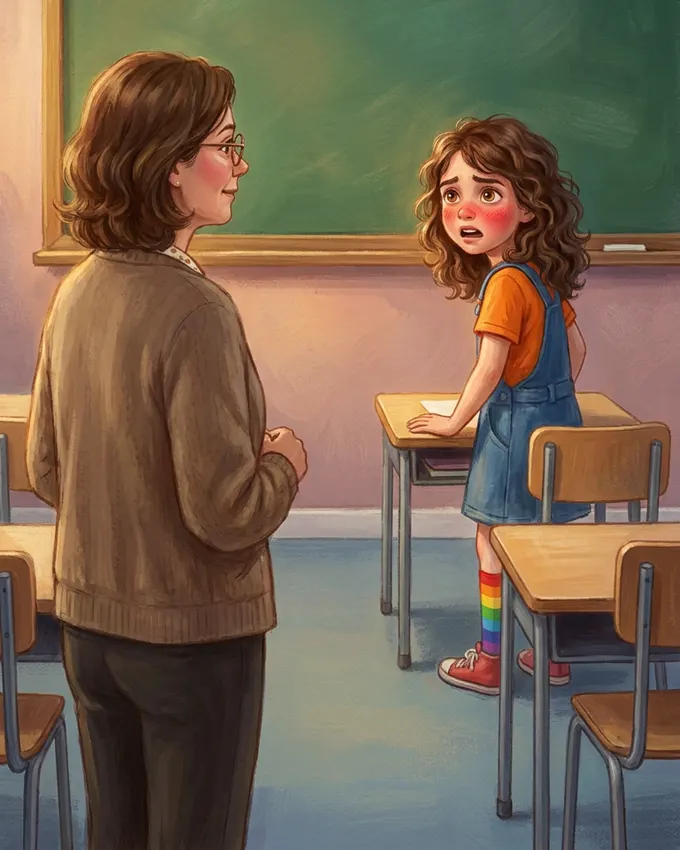 De echte wereld: De letters willen maar geen woord worden, en de hele klas kijkt.